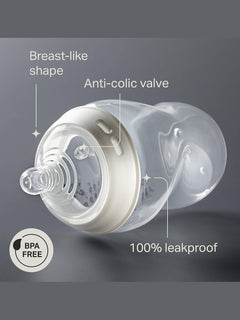 Tommee Tippee Natural Start Anti-Colic Baby Bottles 260ml – 6 Pack with Slow Flow Teats Pond Blue Tommee Tippee Mama's Joy