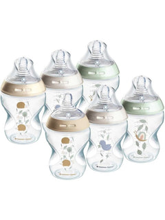 Tommee Tippee Natural Start Anti-Colic Baby Bottles 260ml – 6 Pack with Slow Flow Teats Pond Blue Tommee Tippee Mama's Joy