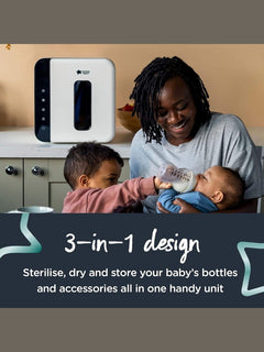 Tommee Tippee UV Baby Bottles & Accessories Electric 3-in-1 Steriliser & Dryer Tommee Tippee Mama's Joy