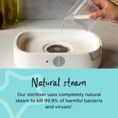 Tommee Tippee White Supersteam Electric Steam Steriliser - White Tommee Tippee Mama's Joy