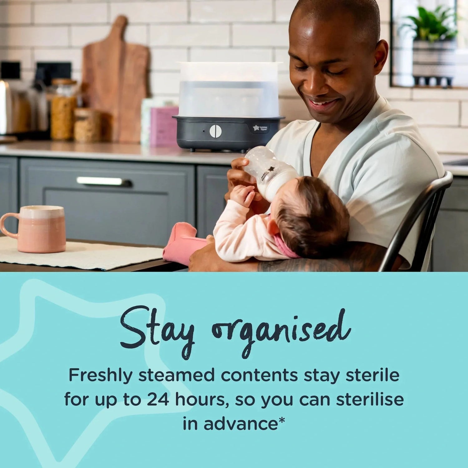 Tommee Tippee White Supersteam Electric Steam Steriliser - White Tommee Tippee Mama's Joy