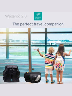 Urban Kanga Wallaroo 2 Car Seat Booster Portable & Foldable ISOFIX i-Size, Black Urban Kanga Mama's Joy