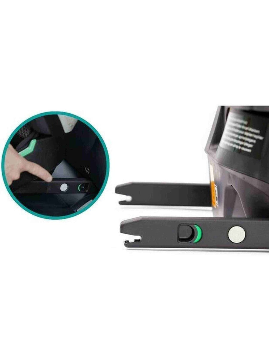 Urban Kanga Wallaroo 2 Car Seat Booster Portable & Foldable ISOFIX i-Size, Black Urban Kanga Mama's Joy