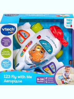 VTech 123 Fly With Me Aeroplane VTech Mama's Joy