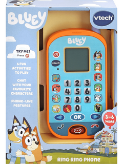 VTech Bluey Ring Ring Phone VTech Mama's Joy