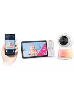 VTech RM5755HD Smart Wi-Fi Baby Monitor with 5" HD Screen & 1080p Camera VTech Mama's Joy