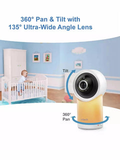 VTech RM5766HD Smart Wi-Fi Baby Monitor with 5" Screen & Pan Tilt Camera VTech Mama's Joy