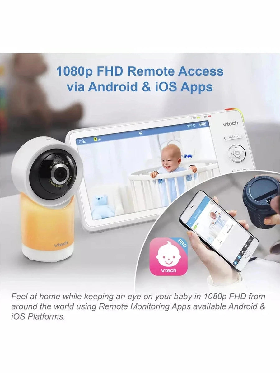 VTech RM7766HD Smart Pan & Tilt Baby Monitor – 7 Inch Display VTech Mama's Joy