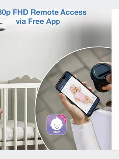 VTech RM7787HD 7 Inch Over-The-Cot Smart Baby Monitor VTech Mama's Joy