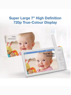 VTech RM7787HD 7 Inch Over-The-Cot Smart Baby Monitor VTech Mama's Joy
