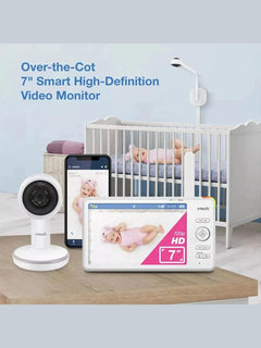 VTech RM7787HD 7 Inch Over-The-Cot Smart Baby Monitor VTech Mama's Joy