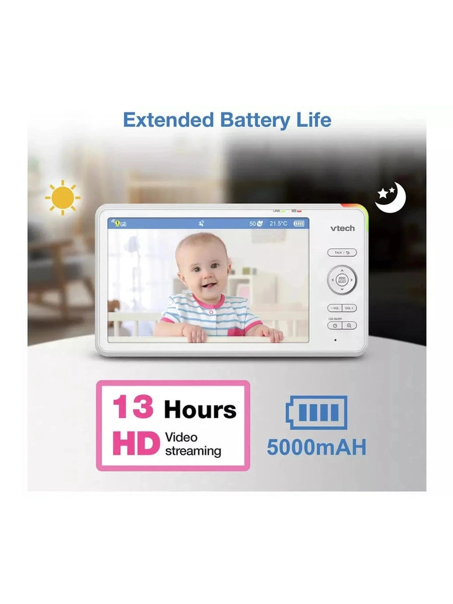 VTech RM7787HD 7 Inch Over-The-Cot Smart Baby Monitor VTech Mama's Joy