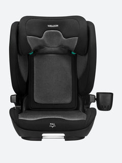 Welldon Cocoon Travel 2 High Back Booster Car Seat – Ebony Black Welldon Mama's Joy