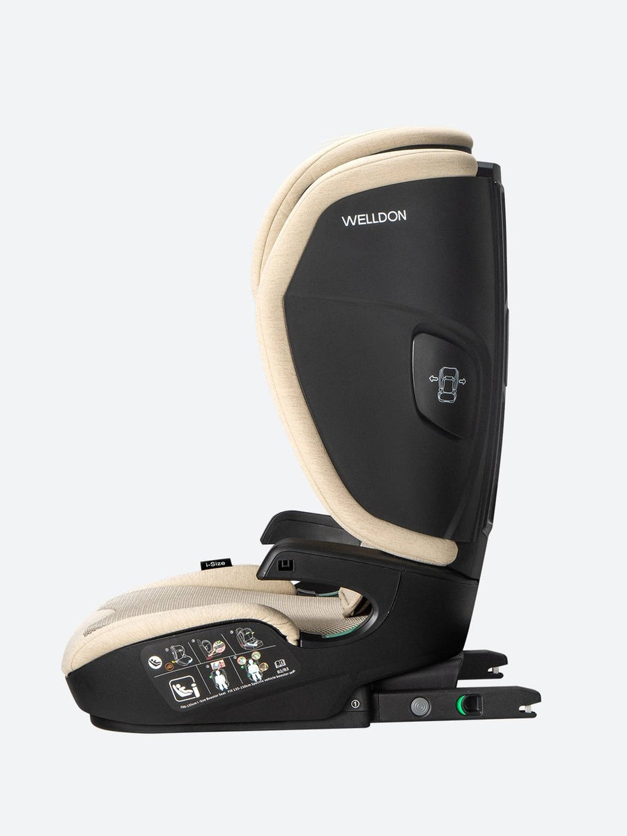 Welldon Cocoon Travel 2 High Back Booster Car Seat – Sahara Beige Welldon Mama's Joy