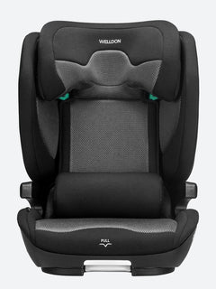 Welldon Cocoon Travel 2 High Back Booster Car Seat – Ebony Black Welldon Mama's Joy