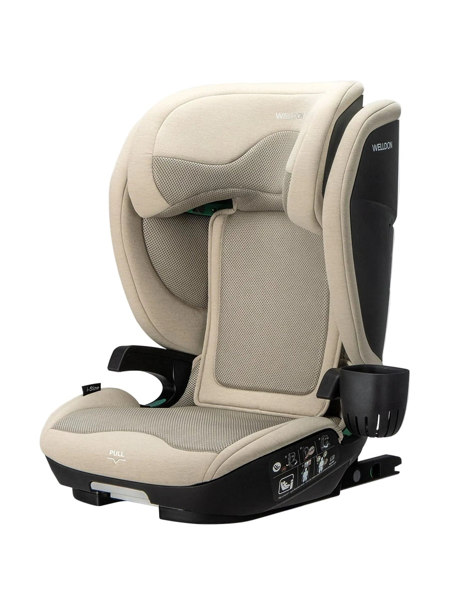 Welldon Cocoon Travel 2 High Back Booster Car Seat – Sahara Beige Welldon Mama's Joy