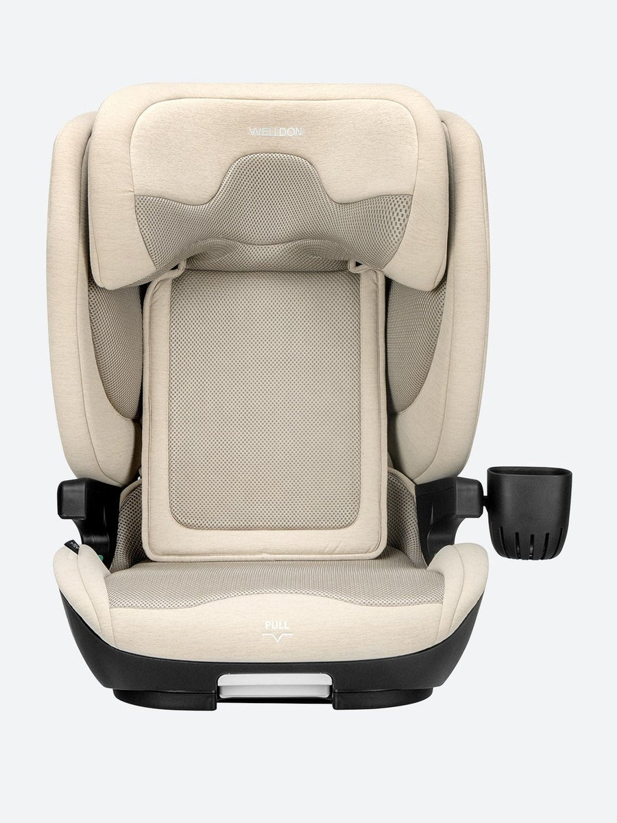 Welldon Cocoon Travel 2 High Back Booster Car Seat – Sahara Beige Welldon Mama's Joy