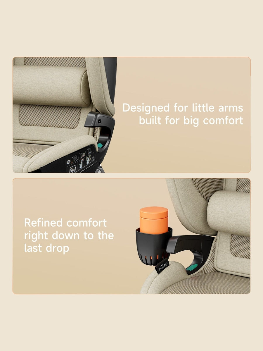 Welldon Cocoon Travel 2 High Back Booster Car Seat – Sahara Beige Welldon Mama's Joy