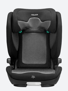 Welldon Cocoon Travel 2 High Back Booster Car Seat – Ebony Black Welldon Mama's Joy