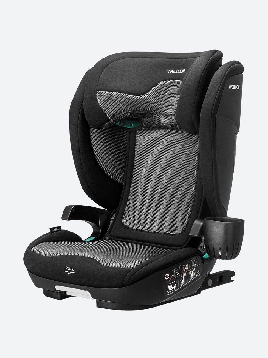 Welldon Cocoon Travel 2 High Back Booster Car Seat – Ebony