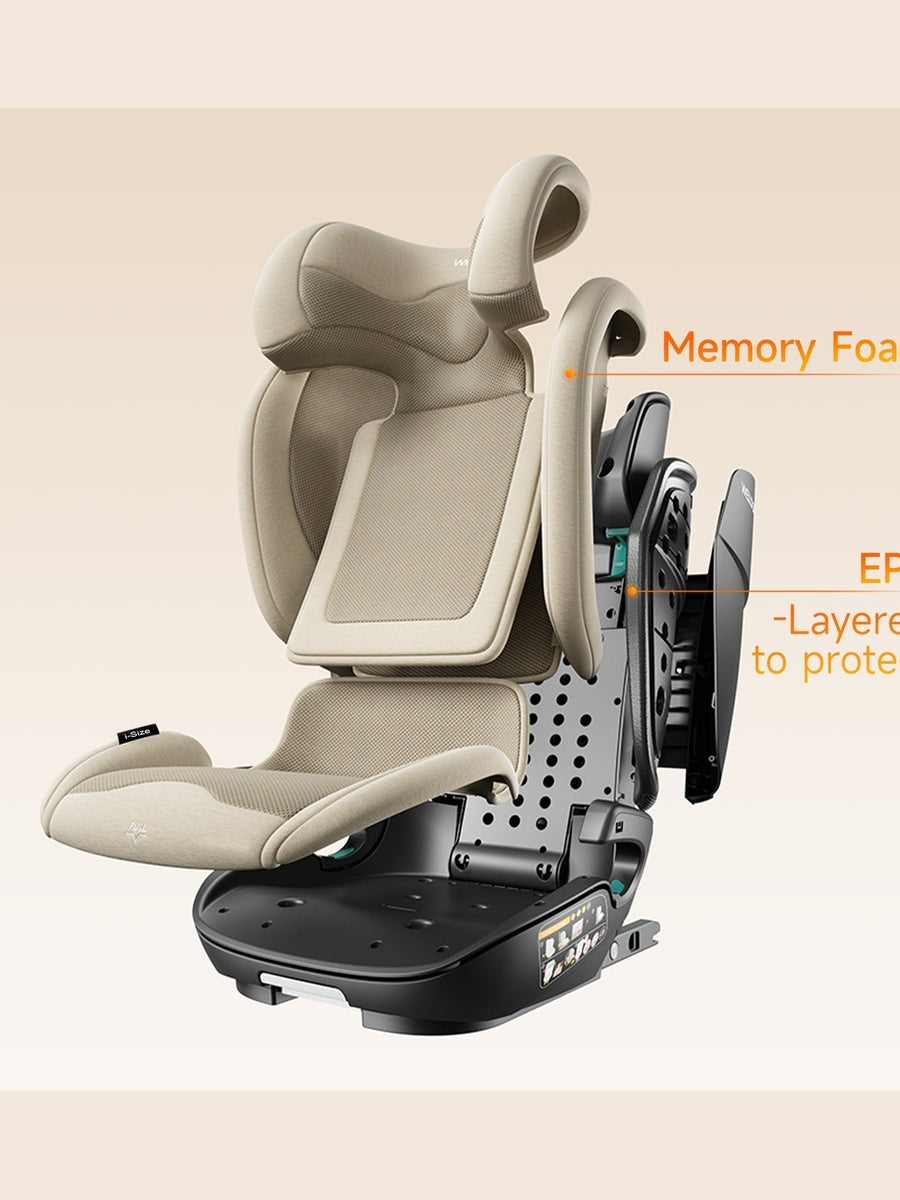Welldon Cocoon Travel 2 High Back Booster Car Seat – Sahara