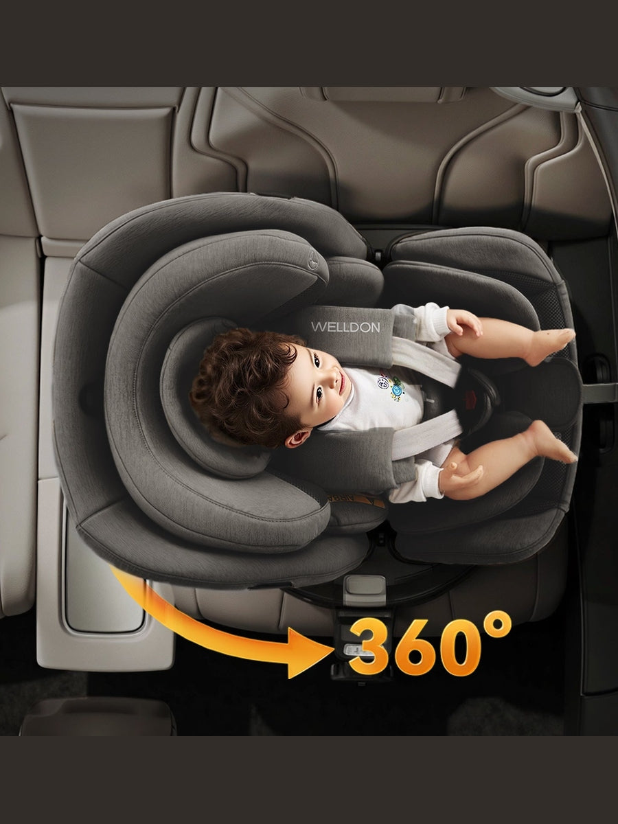 Welldon Smart Rotate 2 Pro+ Car Seat – Ebony