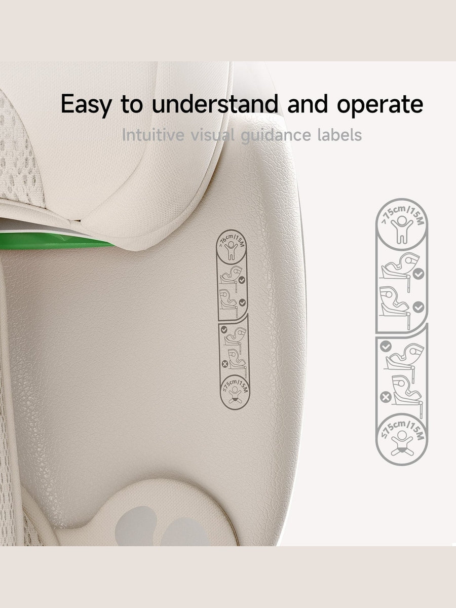 Welldon Smart Turn Air - Ventilated Electric Baby Car Seat – Ivory Welldon Mama's Joy