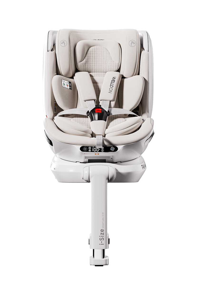 Welldon Smart Turn Air - Ventilated Electric Baby Car Seat – Ivory Welldon Mama's Joy