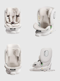 Welldon Smart Turn Air - Ventilated Electric Baby Car Seat – Ivory Welldon Mama's Joy