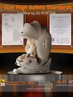 Welldon Smart Turn Lux - Smart Electric Childs Car Seat – Ivory Welldon Mama's Joy