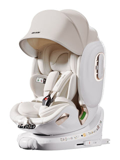 Welldon Smart Turn Lux - Smart Electric Childs Car Seat – Ivory Welldon Mama's Joy