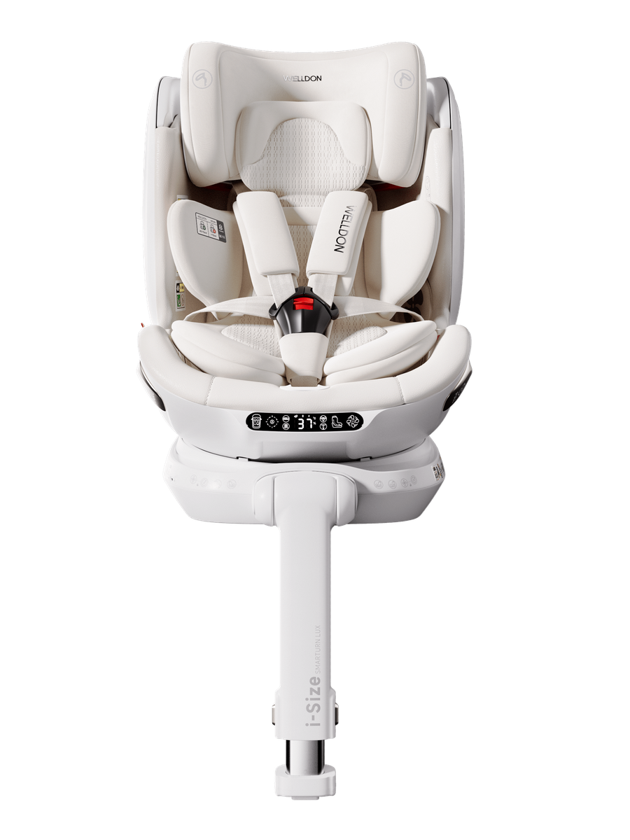 Welldon Smart Turn Lux - Smart Electric Childs Car Seat – Ivory Welldon Mama's Joy