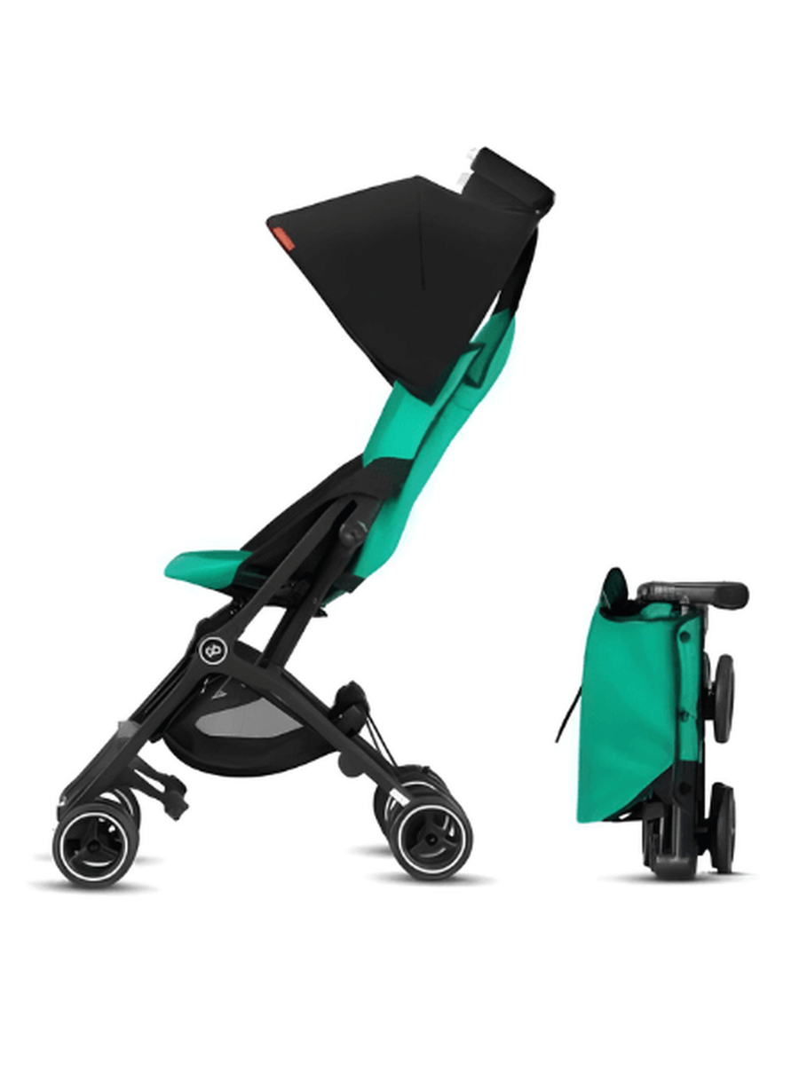gb Gold Pockit+ All Terrain Ultra Compact Pushchair, Cabin Luggage Compliant gb Mama's Joy