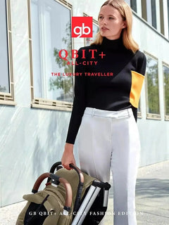gb Gold Qbit+ All-City Stroller, from Birth to Approx 0-22 kg. 4 years, Vanila gb Mama's Joy