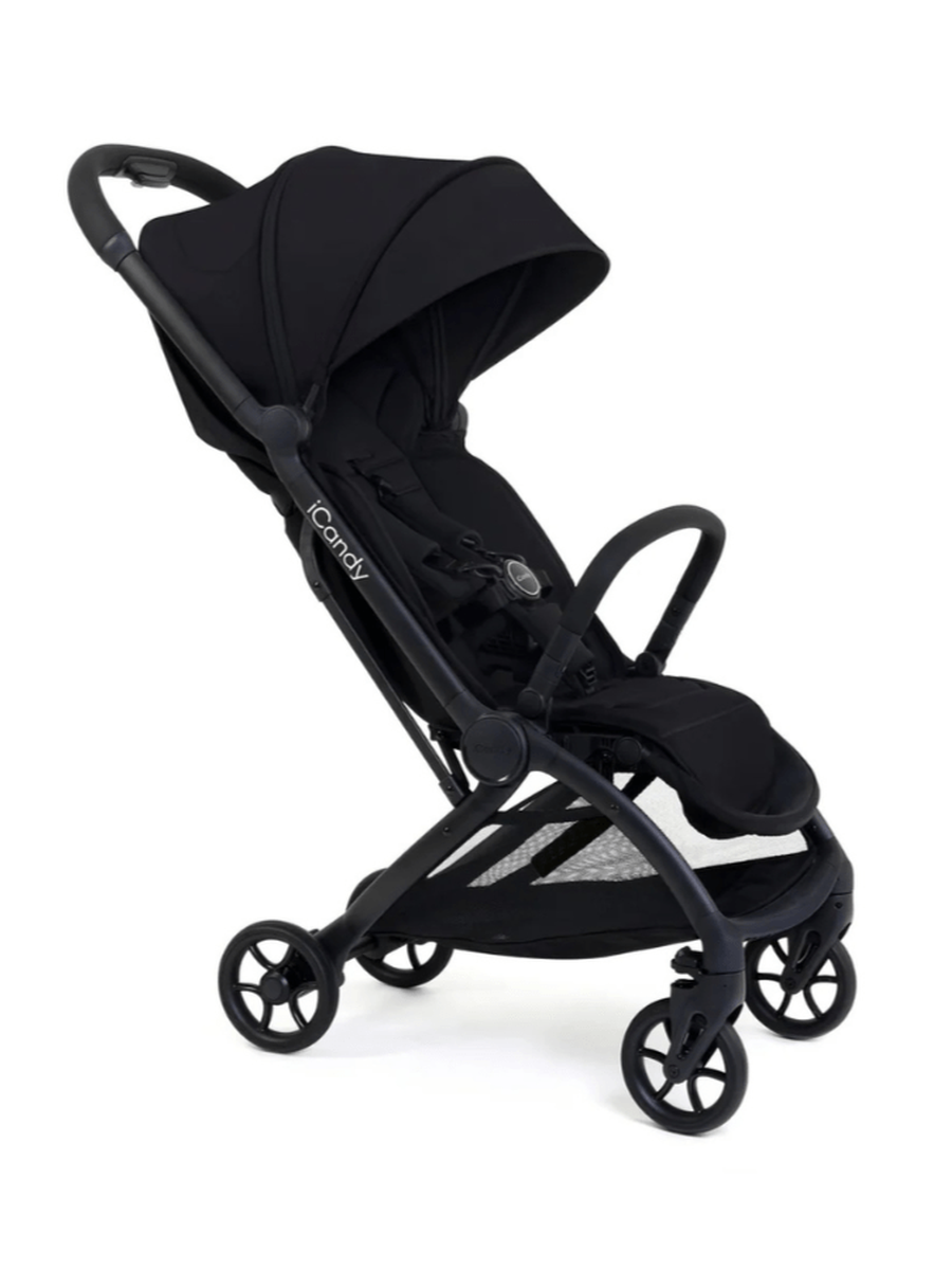 iCandy Pip Compact Pushchair – Lightweight, Cabin-Approved Stroller for Urban Living & Travel | Lie-Flat Seat, One-Hand Fold, Raincover -Black iCandy Mama's Joy